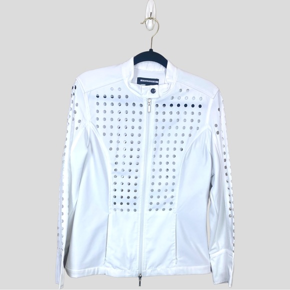 Anatomie | Jackets & Coats | Anatomie White Luxury Travel Perforated